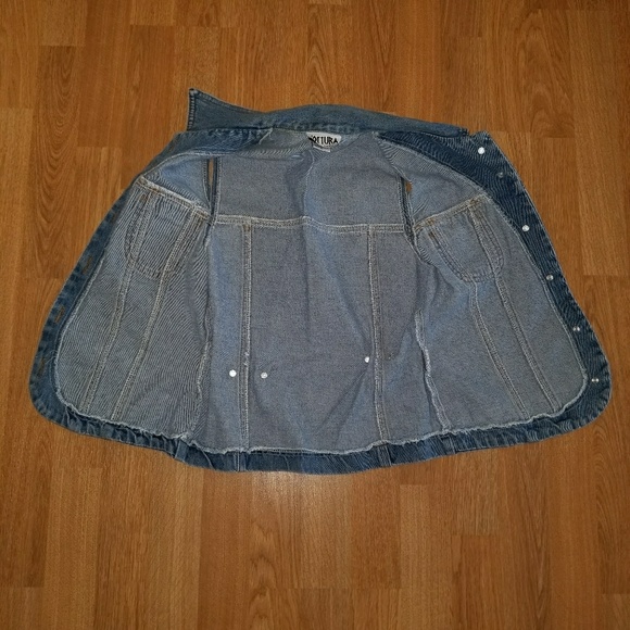 Vintage jean denim vest button up - Picture 6 of 6